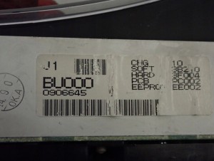 NISSAN ALMERA TINO 1.8 BENZYNA 00-06 ZEGARY ZESTAW WSKAŻNIKÓW BU000 8/8 MINIATURA