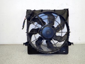 HYUNDAI I30 1.6 CRDI 06-12 WENTYLATOR CHŁODNICY 2/2 MINIATURA