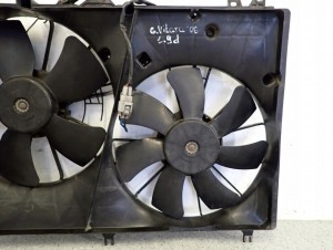 SUZUKI GRAND VITARA II 1.9 DDIS 05- WENTYLATOR CHŁODNICY WODY KLIMATYZACJI 3/4 MINIATURA