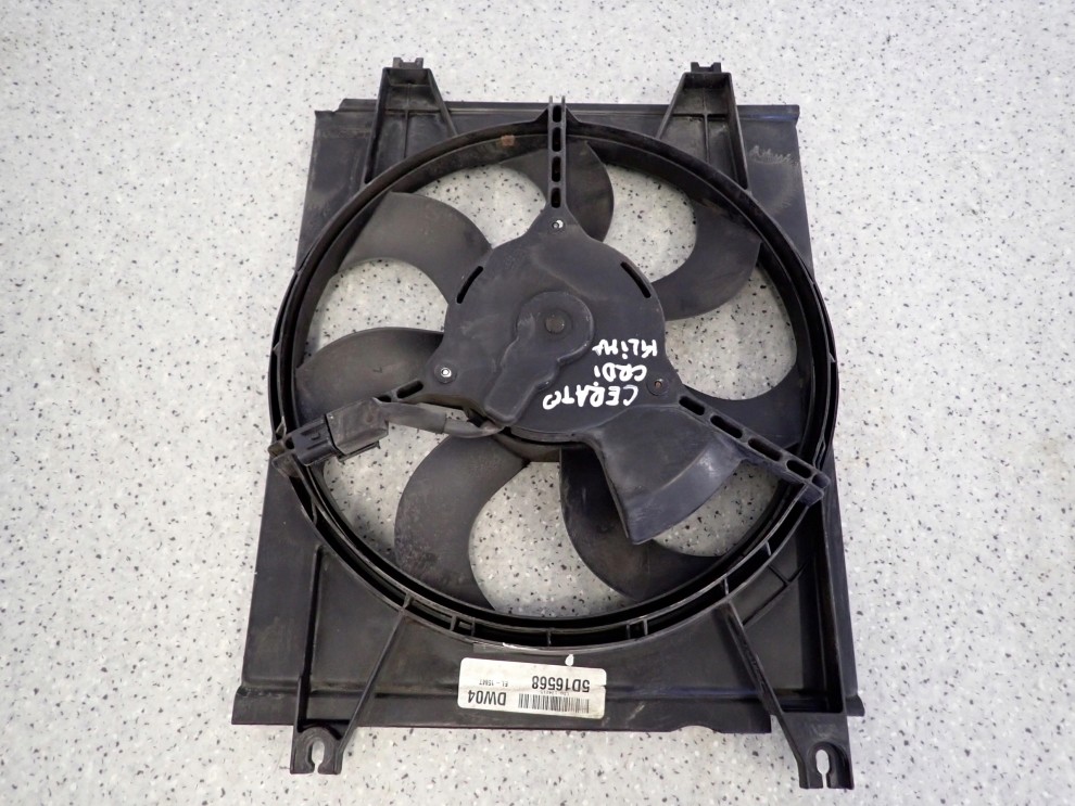 KIA CERATO 1.5 CRDI 04-08 WENTYLATOR CHŁODNICY KLIMATYZACJI 3/5