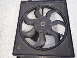 KIA CERATO 1.5 CRDI 04-08 WENTYLATOR CHŁODNICY KLIMATYZACJI 2/5 MINIATURA