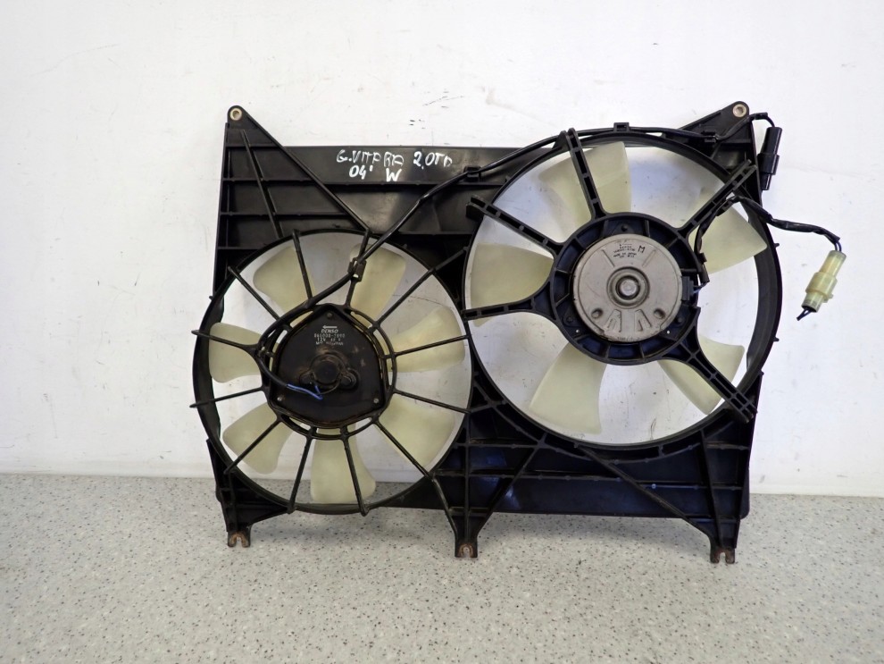 SUZUKI GRAND VITARA I 2.0TD 03- WENTYLATOR CHŁODNICY 3/5