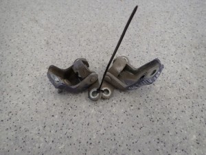 NISSAN NOTE E11 06-12 ZAWIASY DRZWI TYLNE PRAWE 5/5 MINIATURA