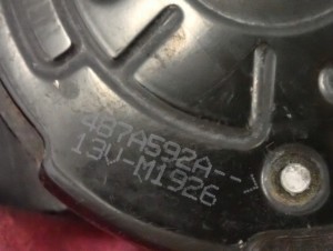 SUZUKI SWIFT 10- MK7 1.2i SILNICZEK SILNIK WENTYLATOR CHŁODNICY 3/5 MINIATURA