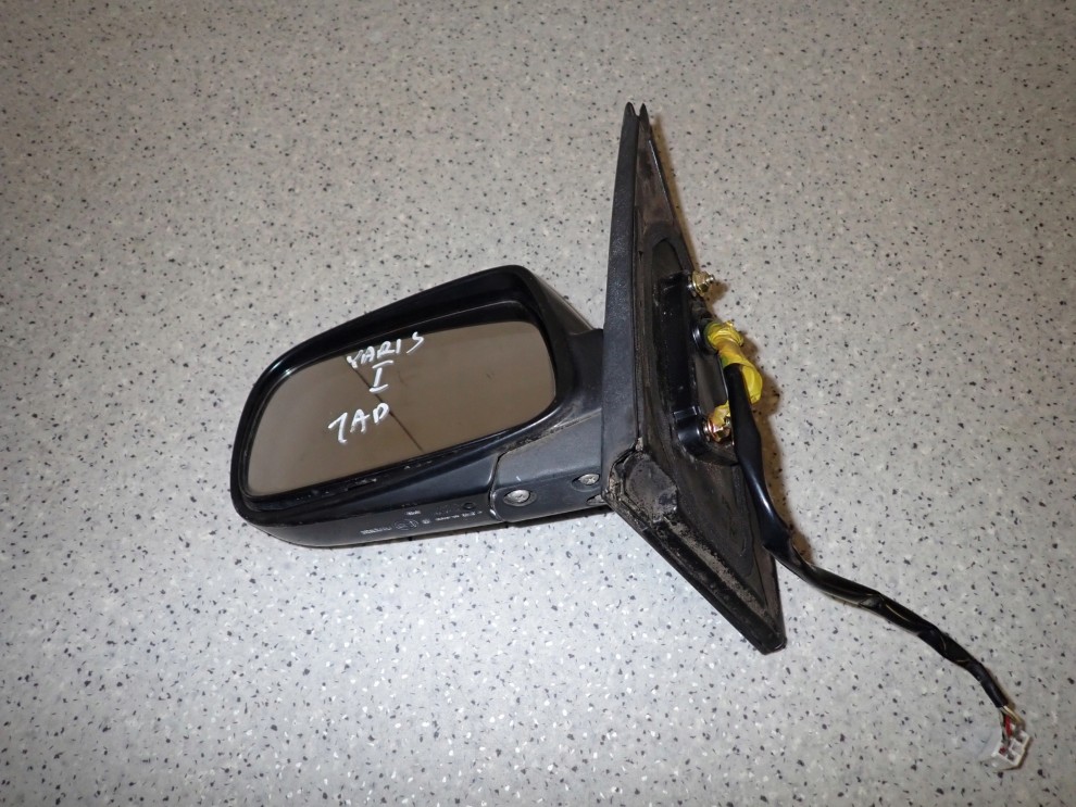 TOYOTA YARIS I 00-05 JAPOŃSKI LUSTERKO LEWE 5 PINÓW EUROPA 1/7