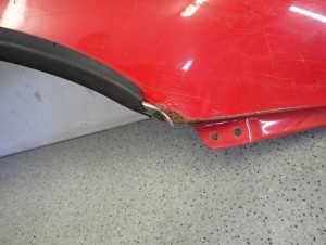 NISSAN SUNNY N14 92-95 BŁOTNIK PRZEDNI PRAWY 2/9 MINIATURA