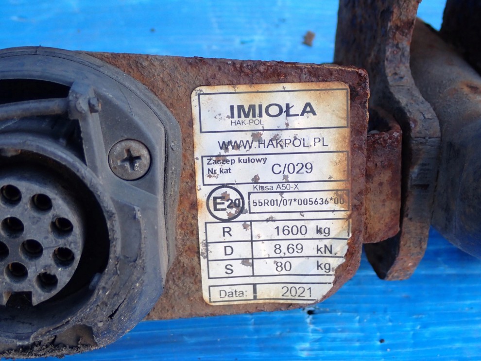 MAZDA 6 KOMBI 02-07 HAK HOLOWNICZY 4/9