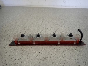 SUZUKI GRAND VITARA II 06- TRZECI 3 STOP LAMPA 5/6 MINIATURA