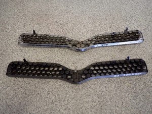 TOYOTA YARIS 99-02 ATRAPA PRZEDNIA GRILL 5/7 MINIATURA