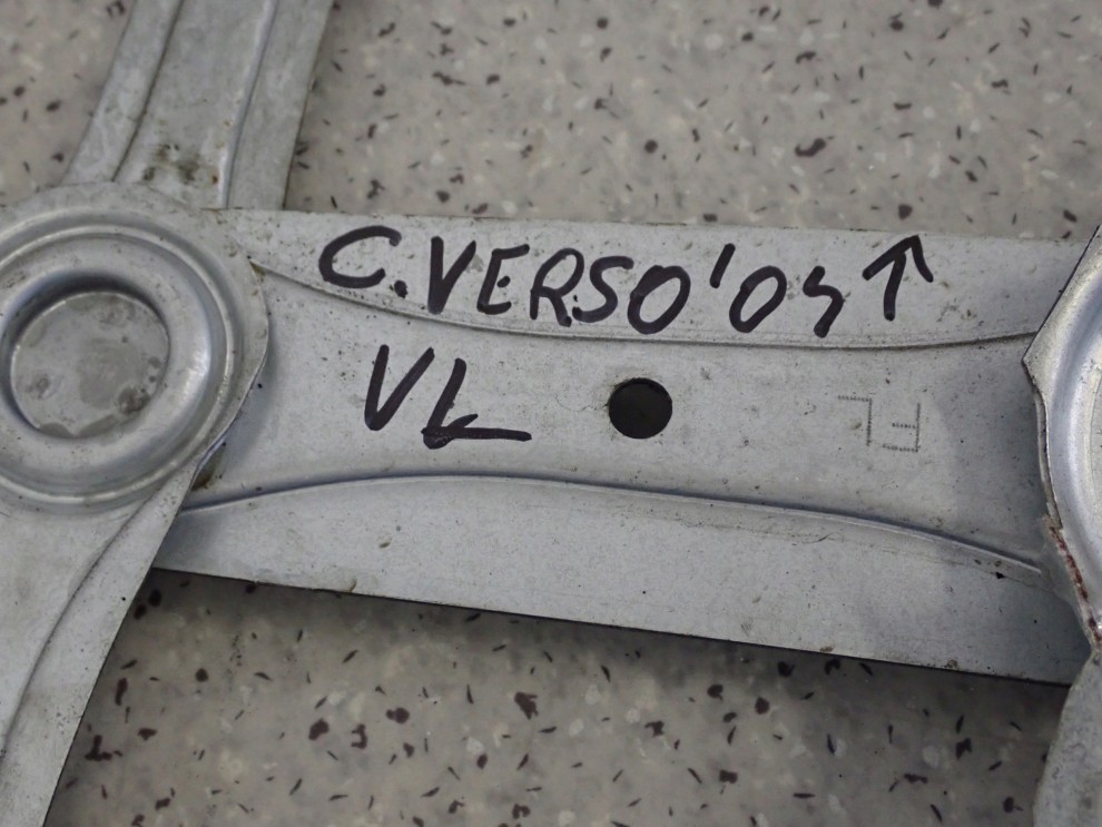 TOYOTA COROLLA VERSO 04-09 PODNOŚNIK SZYBY PRZEDNI LEWY 3/7