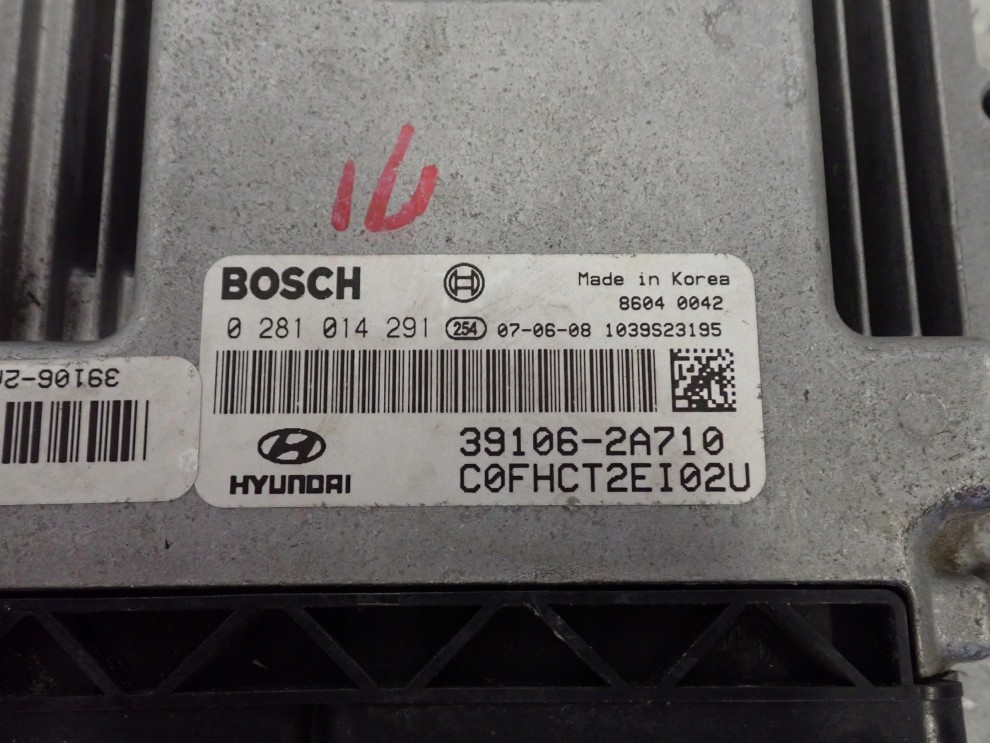 HYUNDAI I30 06-09 ZESTAW STARTOWY 1.6 CRDI STACYJKA KOMPUTER 2/7