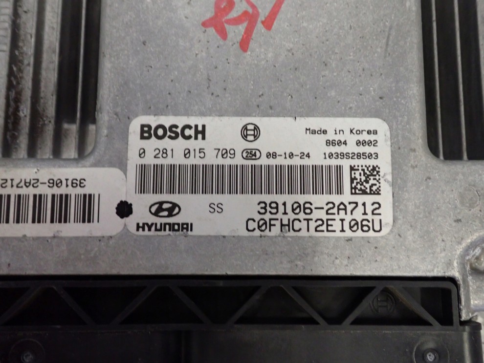 HYUNDAI I30 06-09 ZESTAW STARTOWY 1.6 CRDI STACYJKA KOMPUTER 2/8