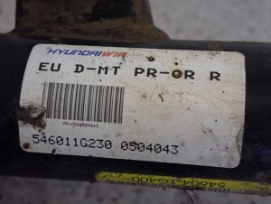 KIA RIO CRDi 05-10 MCPHERSON AMORTYZATOR PRZEDNI PRAWY 8/8 MINIATURA