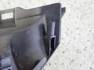 KIA CERATO 04- ATRAPA ZDERZAKA GRILL 6/6 MINIATURA