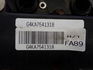 HYUNDAI SONATA V KIA CARENS III MAGENTIS 2.0i 05-10 SILNIK BENZYNOWY G4KA 9/9 MINIATURA