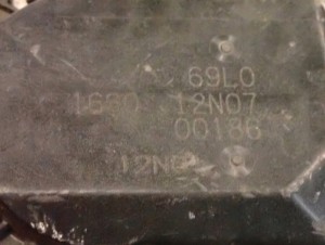 SUZUKI SPLASH 08-14 1.2 BENZYNA PRZEPUSTNICA 6/6 MINIATURA