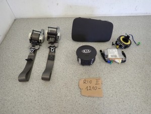 KIA RIO II 09-11 PODUSZKI POWIETRZNE ZESTAW EUROPA 1/14 MINIATURA