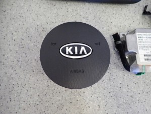 KIA RIO II 09-11 PODUSZKI POWIETRZNE ZESTAW EUROPA 4/14 MINIATURA