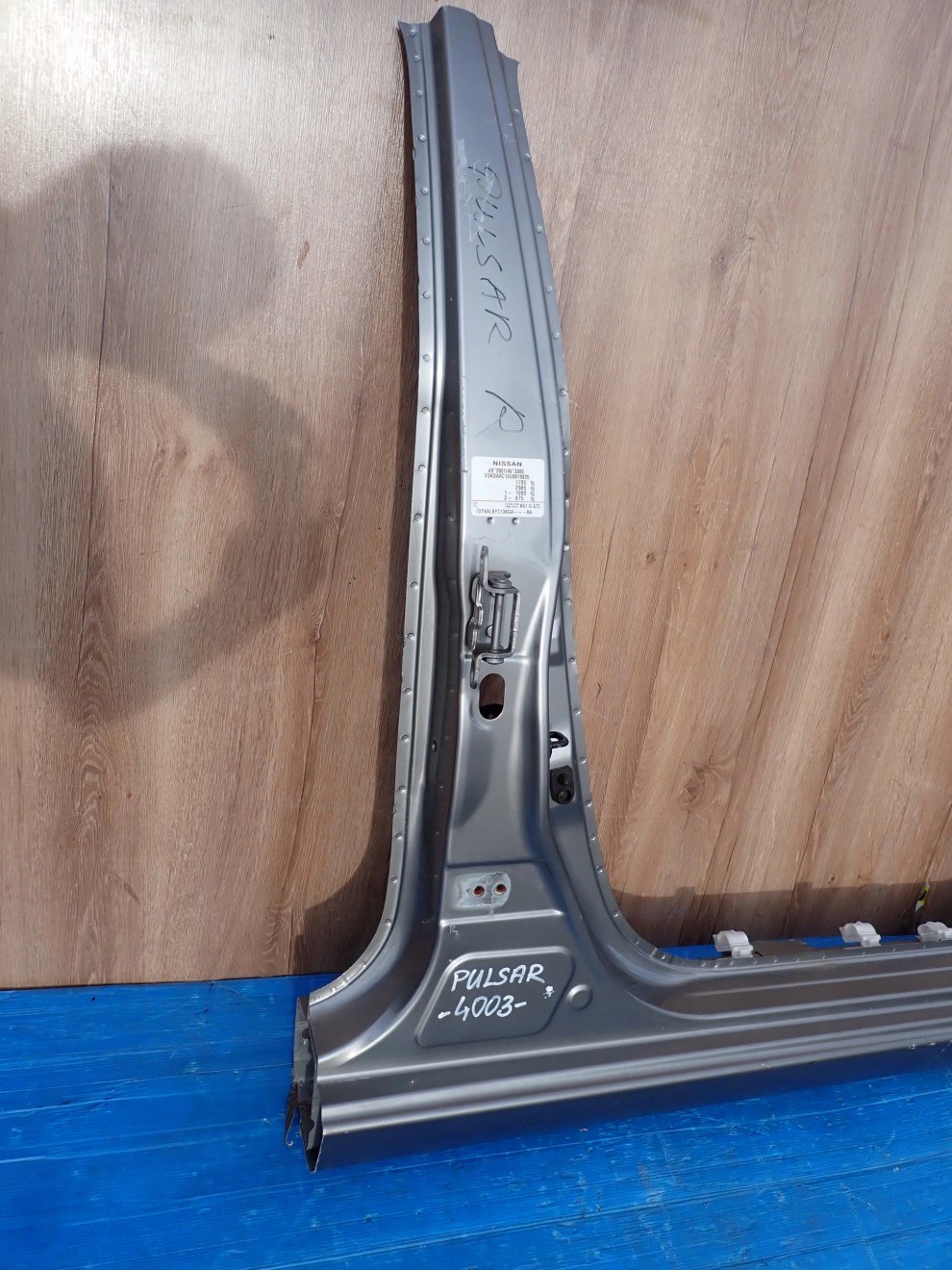 NISSAN PULSAR 14-18 PRÓG PRAWY SŁUPEK ŚRODKOWY K51 3/10