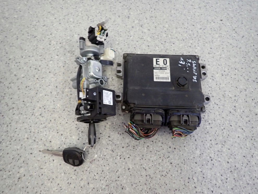 SUZUKI SWIFT 1.3i 07-09 ZESTAW STARTOWY KOMPUTER STACYJKA IMO EU 1/6