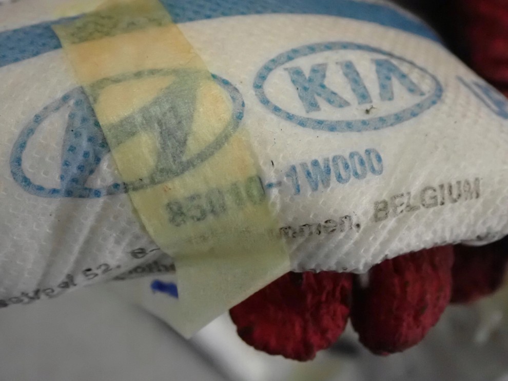 KIA RIO III HB 11-14 KURTYNA PRZEDNIA LEWA 3/4