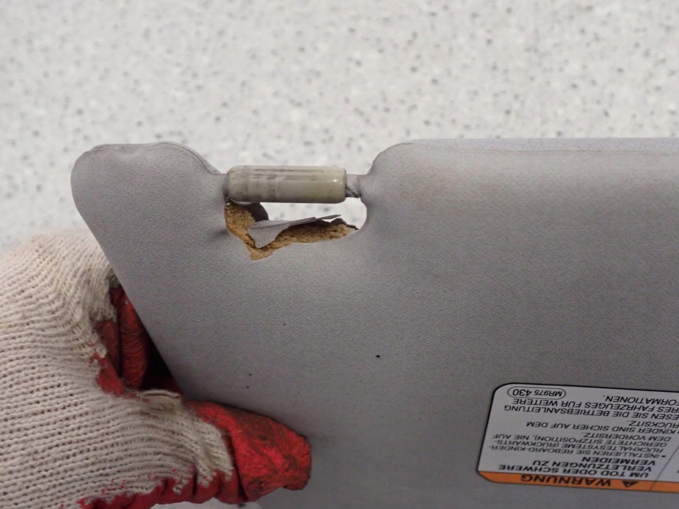 MITSUBISHI LANCER VII 04-07 DASZEK PRZECIWSŁONECZNY LEWY 5/8