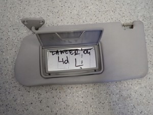 MITSUBISHI LANCER VII 04-07 DASZEK PRZECIWSŁONECZNY LEWY 2/8 MINIATURA