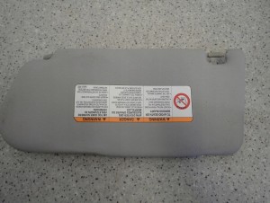 MITSUBISHI LANCER VII 04-07 DASZEK PRZECIWSŁONECZNY PRAWY 5/5 MINIATURA