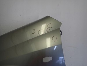 NISSAN PRIMERA P12 02-07 BŁOTNIK PRZEDNI LEWY K30 2/11 MINIATURA