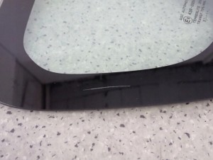 SUZUKI SX4 S-CROSS 13- SZYBA TYLNA PRAWA KAROSERYJNA 4/6 MINIATURA