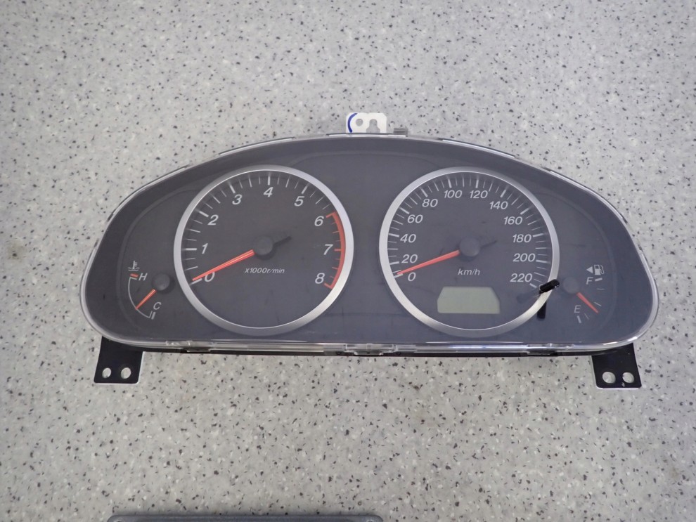 MAZDA 2 II DY 02- 1.25 KOMPUTER STACYJKA ZEGARY ZESTAW 4S61-12A650-SB 2/8