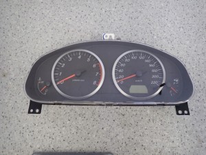 MAZDA 2 II DY 02- 1.25 KOMPUTER STACYJKA ZEGARY ZESTAW 4S61-12A650-SB 2/8 MINIATURA