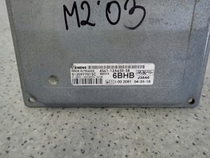 MAZDA 2 II DY 02- 1.25 KOMPUTER STACYJKA ZEGARY ZESTAW 4S61-12A650-SB 5/8 MINIATURA