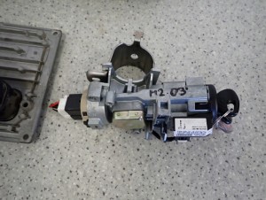 MAZDA 2 II DY 02- 1.25 KOMPUTER STACYJKA ZEGARY ZESTAW 4S61-12A650-SB 7/8 MINIATURA