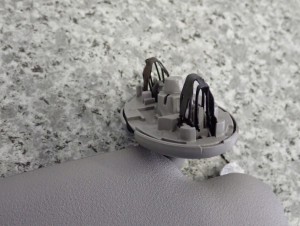 TOYOTA YARIS II 06-11 DASZEK PRZECIWSŁONECZNY LEWY 3/3 MINIATURA