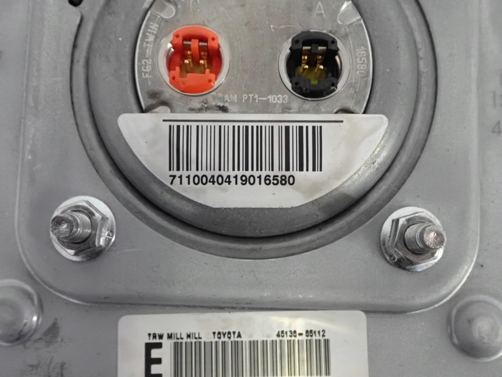 TOYOTA AVENSIS T25 02-07 PODUSZKA KIEROWCY KIEROWNICY EUROPA 6/6