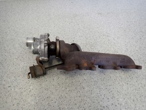 MITSUBISHI COLT DID CZ3 1.5 DID TURBINA TURBOSPRĘŻARKA 2/6 MINIATURA