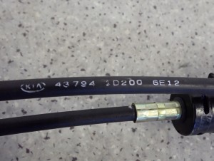 KIA CARENS III 2.0 CRDI 06-11 LINKI ZMIANY BIEGÓW 5/5 MINIATURA