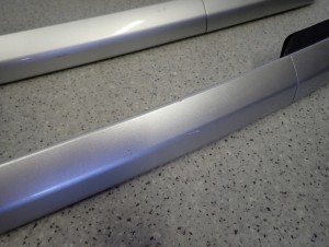 TOYOTA VERSO 09-13 RELINGI DACHOWE KOMPLET 7/11 MINIATURA