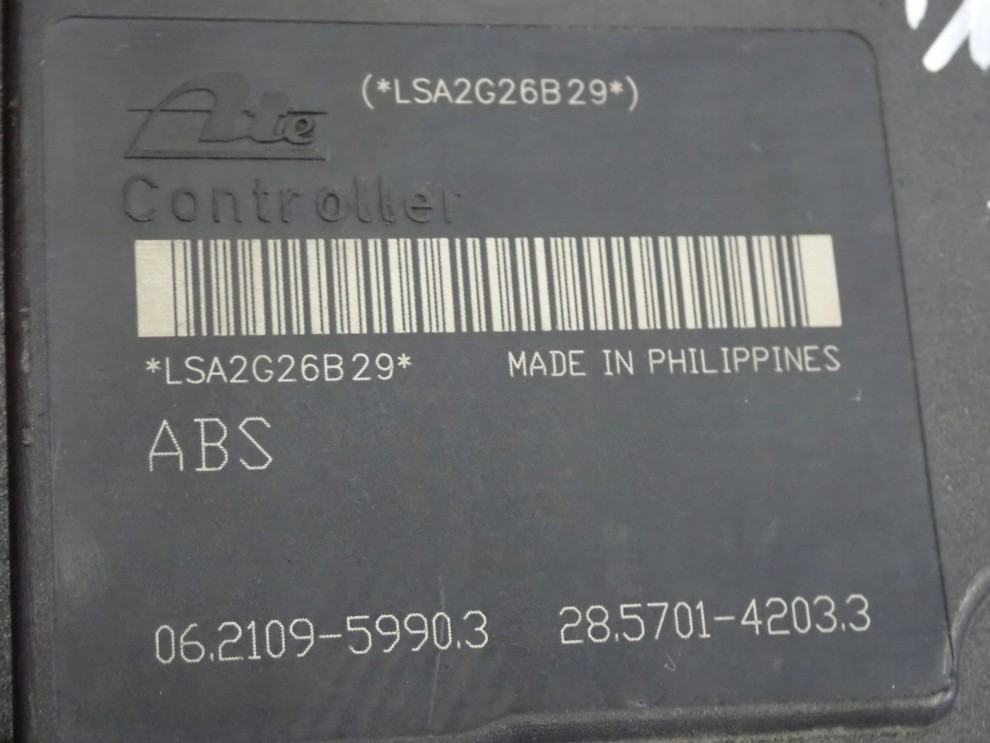 SUZUKI SPLASH 1.2i 08-14 POMPA ABS STEROWNIK 4/6