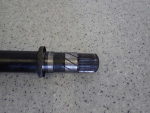 NISSAN PRIMERA P12 02-07 1.9 DCI PÓŁOŚ PRZEDNIA PRAWA DŁUGA 5/8 MINIATURA