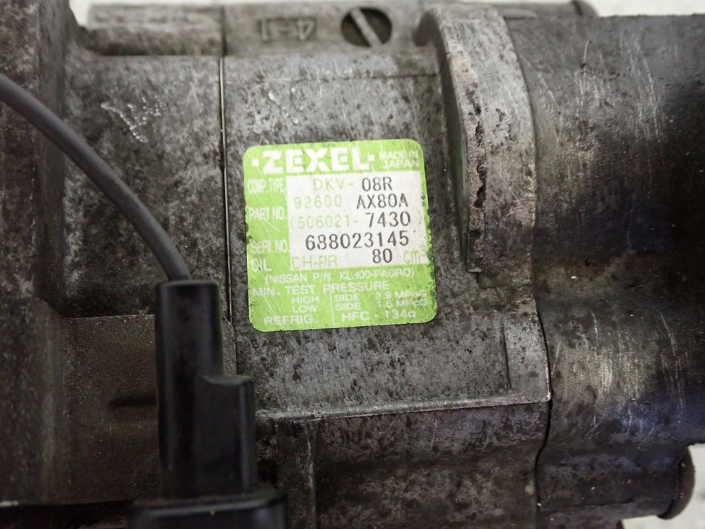 NISSAN NOTE E11 1.4 BENZ 06-11 MICRA K12 KOMPRESOR KLIMATYZACJI 2/7
