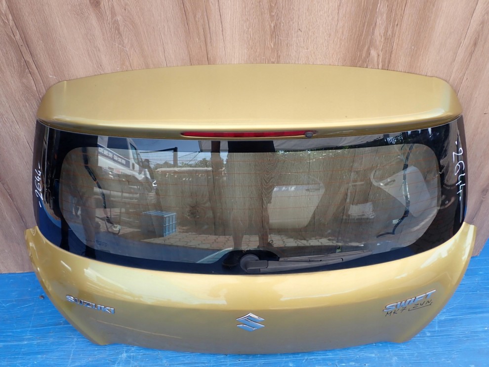 SUZUKI SWIFT MK7 10-16 KLAPA BAGAŻNIKA ZUN 10/16