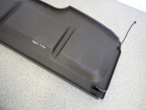 CHEVROLET AVEO T250 07- PÓŁKA TYLNA BAGAŻNIKA 6/6 MINIATURA