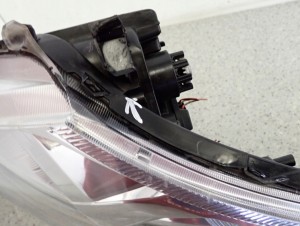 SUZUKI SWIFT MK7 10-16 REFLEKTOR PRZEDNI PRAWY LAMPA PRZÓD EUROPA 8/11 MINIATURA