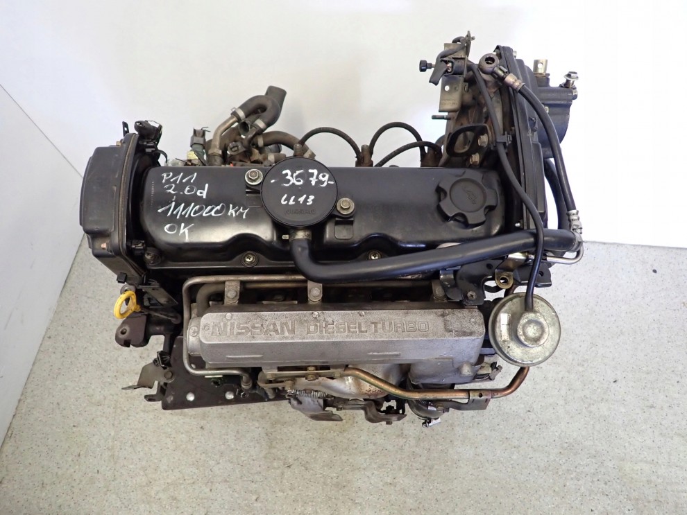 NISSAN PRIMERA P11 SILNIK MOTOR 2.0 TD DIESEL CD20 7/8