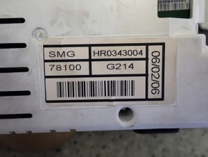 HONDA CIVIC UFO VIII 06-11 ZEGARY LICZNIK 5/7 MINIATURA