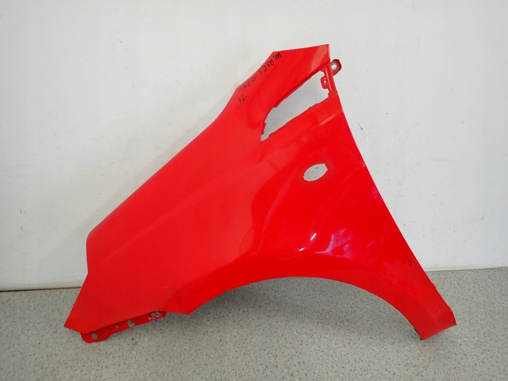 CHEVROLET AVEO HATCHBACK T250 07- BŁOTNIK PRZEDNI LEWY 6/12