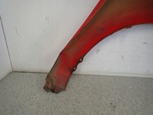 CHEVROLET AVEO HATCHBACK T250 07- BŁOTNIK PRZEDNI LEWY 12/12 MINIATURA