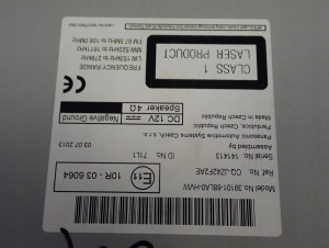 SUZUKI SWIFT 10- MK7 RADIO FABRYCZNE 39101-68LA0 4/5 MINIATURA